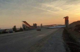 Курган надземный пешеходный переход обрушился мост упал