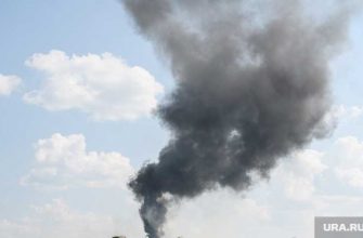 в Челябинской области начался пожар
