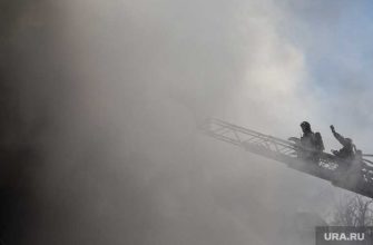 Челябинская область город Миасс пожар цех запчастей фото